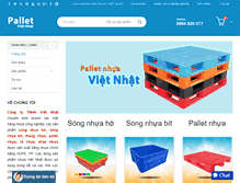 Tablet Screenshot of pallet.vn